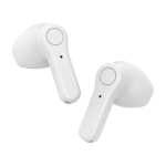 Écouteurs sans fil Prixton TWS155 en plastique ABS et BT 5.0 couleur blanc deuxième vue