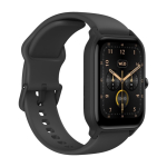 Montre intelligente Prixton Alexa SWB29 multifonctions avec mode sport couleur noir deuxième vue latérale