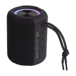 Enceinte Prixton Beat Box résistante à l'eau IPX5 avec mains libres 6W couleur noir deuxième vue arrière