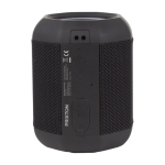 Enceinte Prixton Dance Box avec étanchéité IPX7 de 10W couleur noir deuxième vue arrière