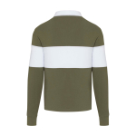 Polo unisexe en coton biologique style rugby 280 g/m² Elevate NXT deuxième vue arrière