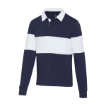 Polo unisexe en coton biologique style rugby 280 g/m² Elevate NXT