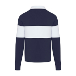 Polo unisexe en coton biologique style rugby 280 g/m² Elevate NXT deuxième vue arrière