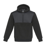 Veste sherpa unisexe en polyester recyclé Elevate NXT deuxième vue frontale