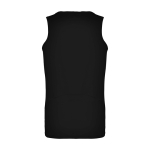 T-shirt de sport pour enfant 140 g/m² Roly Kinder-Sportshirt mit abnehmbarem Etikett, 140 g/m2, Roly couleur noir deuxième vue arrière