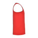 T-shirt de sport pour enfant 140 g/m² Roly Kinder-Sportshirt mit abnehmbarem Etikett, 140 g/m2, Roly couleur rouge deuxième vue latérale