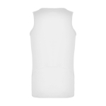 T-shirt de sport pour enfant 140 g/m² Roly Kinder-Sportshirt mit abnehmbarem Etikett, 140 g/m2, Roly couleur blanc deuxième vue arrière