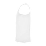 T-shirt de sport pour enfant 140 g/m² Roly Kinder-Sportshirt mit abnehmbarem Etikett, 140 g/m2, Roly couleur blanc vue latérale