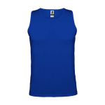 T-shirt de sport pour enfant 140 g/m² Roly Kinder-Sportshirt mit abnehmbarem Etikett, 140 g/m2, Roly couleur bleu roi