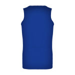 T-shirt de sport pour enfant 140 g/m² Roly Kinder-Sportshirt mit abnehmbarem Etikett, 140 g/m2, Roly couleur bleu roi deuxième vue arrière