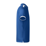 Polo de sport enfant en polyester à manches courtes 140 g/m² Roly Kurzarm-Kinder-Sport-Polo aus Polyester, 140 g/m2 Roly couleur bleu roi deuxième vue latérale