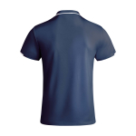 Polo de sport enfant en polyester à manches courtes 140 g/m² Roly Kurzarm-Kinder-Sport-Polo aus Polyester, 140 g/m2 Roly couleur bleu marine deuxième vue arrière