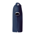 Polo de sport enfant en polyester à manches courtes 140 g/m² Roly Kurzarm-Kinder-Sport-Polo aus Polyester, 140 g/m2 Roly couleur bleu marine deuxième vue latérale