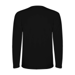 T-shirt technique pour enfants à manches longues 150 g/m² Roly Technisches Langarm-Sport-T-Shirt für Kinder, 150 g/m2 Roly couleur noir deuxième vue arrière