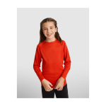 T-shirt technique pour enfants à manches longues 150 g/m² Roly Technisches Langarm-Sport-T-Shirt für Kinder, 150 g/m2 Roly couleur jaune fluorescent image nature morte