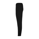 Pantalon enfant en polyester avec taille élastique 220 g/m² Roly Elastische Kinderhose aus Polyester, 220 g/m2 Roly couleur noir vue latérale