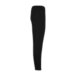 Pantalon enfant en polyester avec taille élastique 220 g/m² Roly Elastische Kinderhose aus Polyester, 220 g/m2 Roly couleur noir deuxième vue latérale