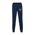 Pantalon enfant en polyester avec taille élastique 220 g/m² Roly Elastische Kinderhose aus Polyester, 220 g/m2 Roly couleur bleu marine vue impression sérigraphique