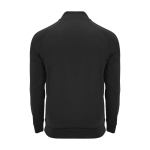 Sweat-shirt enfant à manches longues avec zip court 200 g/m² Roly Langarm-Kinder-Sweatshirt mit Logo, 200 g/m2 Roly couleur noir deuxième vue arrière