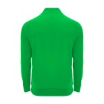 Sweat-shirt enfant à manches longues avec zip court 200 g/m² Roly Langarm-Kinder-Sweatshirt mit Logo, 200 g/m2 Roly couleur vert deuxième vue arrière