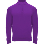 Sweat-shirt enfant à manches longues avec zip court 200 g/m² Roly