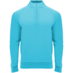 Sweat-shirt enfant à manches longues avec zip court 200 g/m² Roly