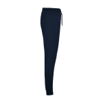 Pantalon enfant de sport en coton et polyester 280 g/m² Roly Kinder-Sporthose aus Baumwolle und Polyester, 280 g/m2 Roly couleur bleu marine deuxième vue latérale