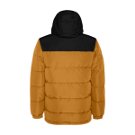 Doudoune pour enfant en polyester avec poignets élastiques Roly Gepolsterte Kinderjacke aus Polyester, Roly couleur marron deuxième vue arrière
