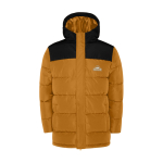 Doudoune pour enfant en polyester avec poignets élastiques Roly Gepolsterte Kinderjacke aus Polyester, Roly couleur marron