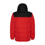 Doudoune pour enfant en polyester avec poignets élastiques Roly Gepolsterte Kinderjacke aus Polyester, Roly couleur rouge deuxième vue arrière
