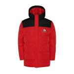 Doudoune pour enfant en polyester avec poignets élastiques Roly Gepolsterte Kinderjacke aus Polyester, Roly couleur rouge