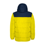Doudoune pour enfant en polyester avec poignets élastiques Roly Gepolsterte Kinderjacke aus Polyester, Roly couleur jaune deuxième vue arrière
