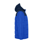 Doudoune pour enfant en polyester avec poignets élastiques Roly Gepolsterte Kinderjacke aus Polyester, Roly couleur bleu roi deuxième vue latérale