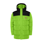 Doudoune pour enfant en polyester avec poignets élastiques Roly Gepolsterte Kinderjacke aus Polyester, Roly couleur vert lime