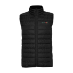 Doudoune enfant sans manche en polyester 290 g/m² Roly Kinder-Thermoweste aus leichtem Polyester, 290 g/m2 Roly couleur noir