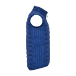 Doudoune enfant sans manche en polyester 290 g/m² Roly Kinder-Thermoweste aus leichtem Polyester, 290 g/m2 Roly couleur bleu électrique deuxième vue latérale