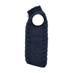 Doudoune enfant sans manche en polyester 290 g/m² Roly Kinder-Thermoweste aus leichtem Polyester, 290 g/m2 Roly couleur bleu marine vue latérale