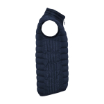 Doudoune enfant sans manche en polyester 290 g/m² Roly Kinder-Thermoweste aus leichtem Polyester, 290 g/m2 Roly couleur bleu marine deuxième vue latérale