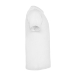 T-shirt enfant en jersey de coton 165 g/m2 Roly Kurzarm-Kinder-T-Shirt aus Baumwolljersey, 165 g/m2 Roly couleur blanc deuxième vue latérale