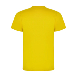 T-shirt enfant en jersey de coton 165 g/m2 Roly Kurzarm-Kinder-T-Shirt aus Baumwolljersey, 165 g/m2 Roly couleur jaune deuxième vue arrière