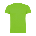T-shirt enfant en jersey de coton 165 g/m2 Roly Kurzarm-Kinder-T-Shirt aus Baumwolljersey, 165 g/m2 Roly couleur vert lime