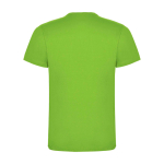 T-shirt enfant en jersey de coton 165 g/m2 Roly Kurzarm-Kinder-T-Shirt aus Baumwolljersey, 165 g/m2 Roly couleur vert lime deuxième vue arrière