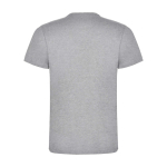 T-shirt enfant en jersey de coton 165 g/m2 Roly Kurzarm-Kinder-T-Shirt aus Baumwolljersey, 165 g/m2 Roly couleur gris clair chiné deuxième vue arrière