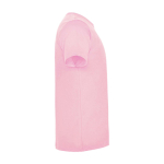 T-shirt enfant en jersey de coton 165 g/m2 Roly Kurzarm-Kinder-T-Shirt aus Baumwolljersey, 165 g/m2 Roly couleur rose clair  deuxième vue latérale