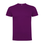 T-shirt enfant en jersey de coton 165 g/m2 Roly Kurzarm-Kinder-T-Shirt aus Baumwolljersey, 165 g/m2 Roly couleur mauve