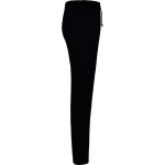 Pantalon coupe droite unisexe en coton et polyester 280 g/m² Roly couleur noir deuxième vue latérale