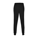 Pantalon de sport pour homme en coton et polyester 280 g/m² Roly couleur noir deuxième vue arrière