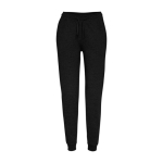 Pantalon de sport pour femme en coton et polyester 280 g/m² Roly couleur noir