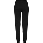 Pantalon de sport pour femme en coton et polyester 280 g/m² Roly couleur noir deuxième vue arrière