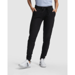 Pantalon de sport pour femme en coton et polyester 280 g/m² Roly couleur noir image nature morte